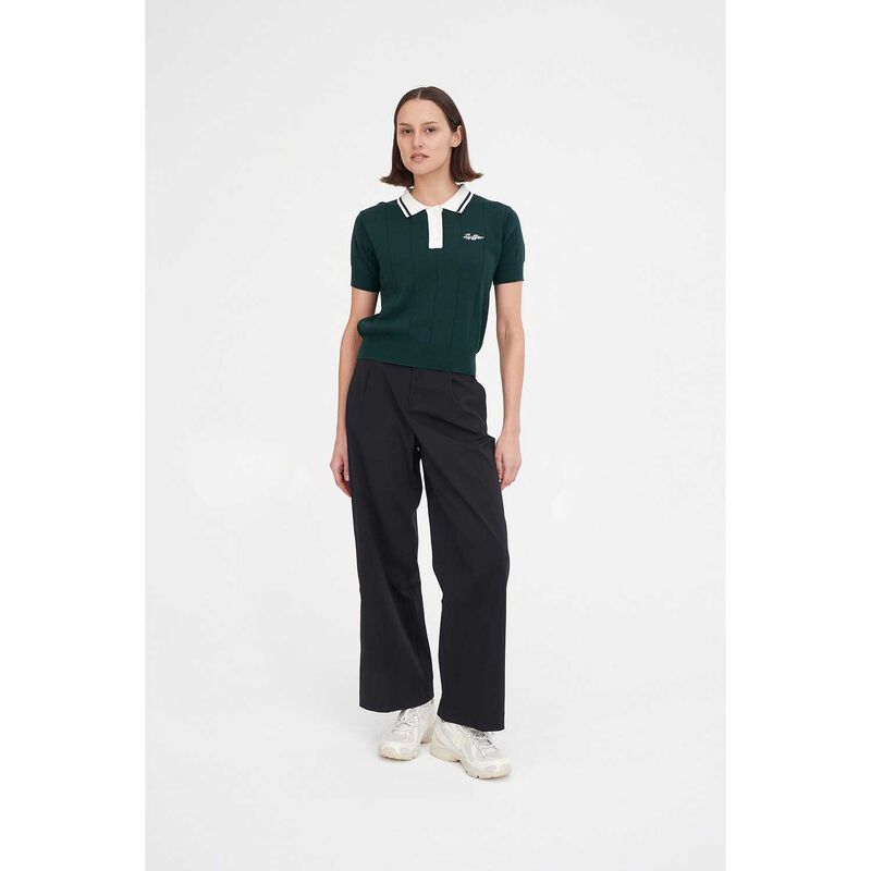 Huffer Womens Line Knit Polo image number 7